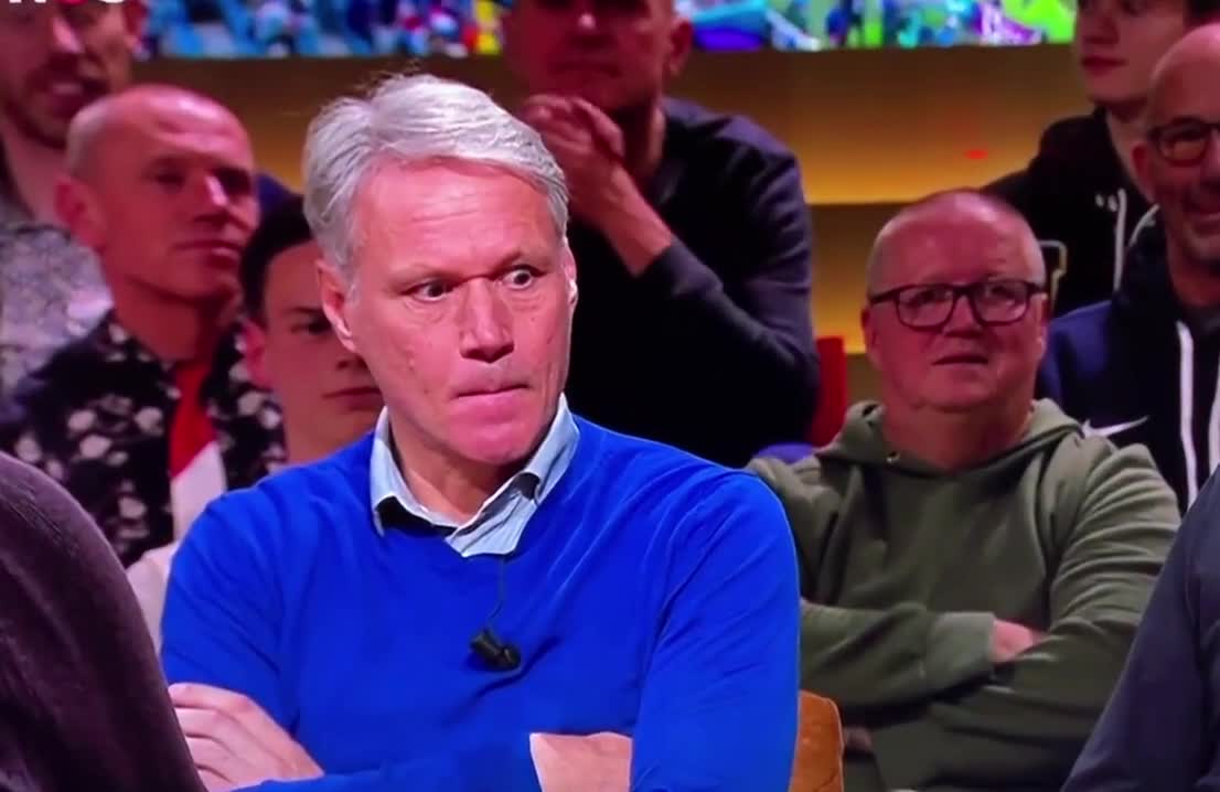 Wat Had Marco Van Basten Voor De Uitzending In Zijn Mik Gegooid Die 