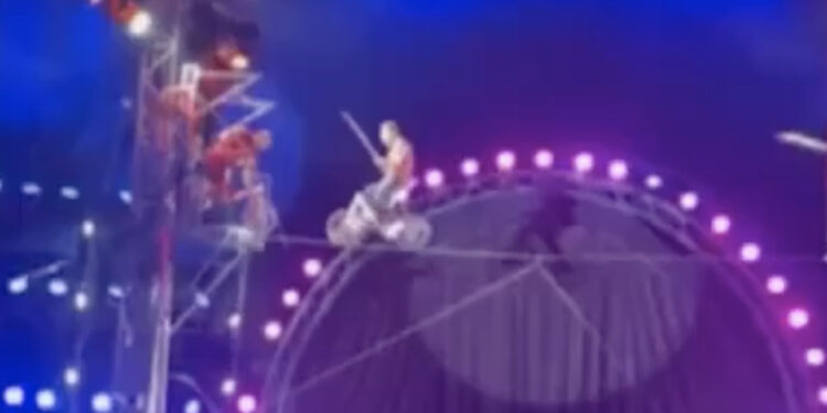 Circus act gaat niet altijd zoals verwacht