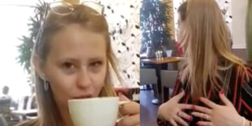 Geloof het of niet: er is een bakje koffie te zien in de video