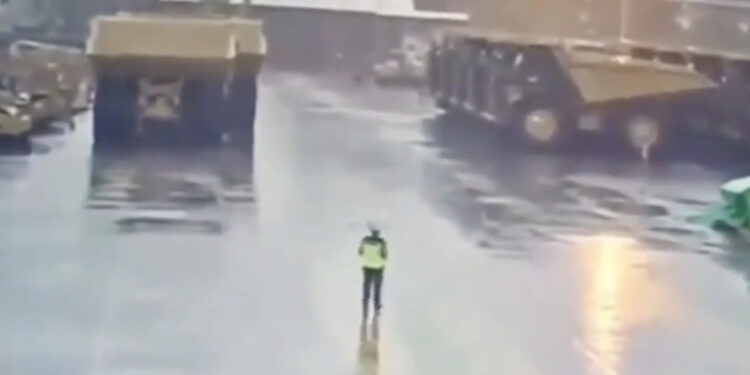 Beveiliger maakt op industrieterrein zijn laatste wandeling van zijn leven