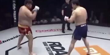 Deze man zal nooit meer meedoen aan een MMA gevecht